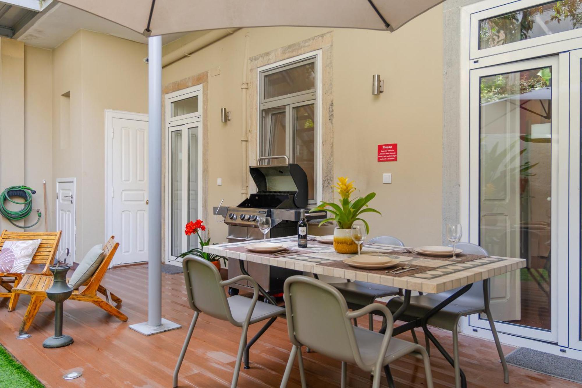 Lisbon Garden Retreat Apartment Bagian luar foto