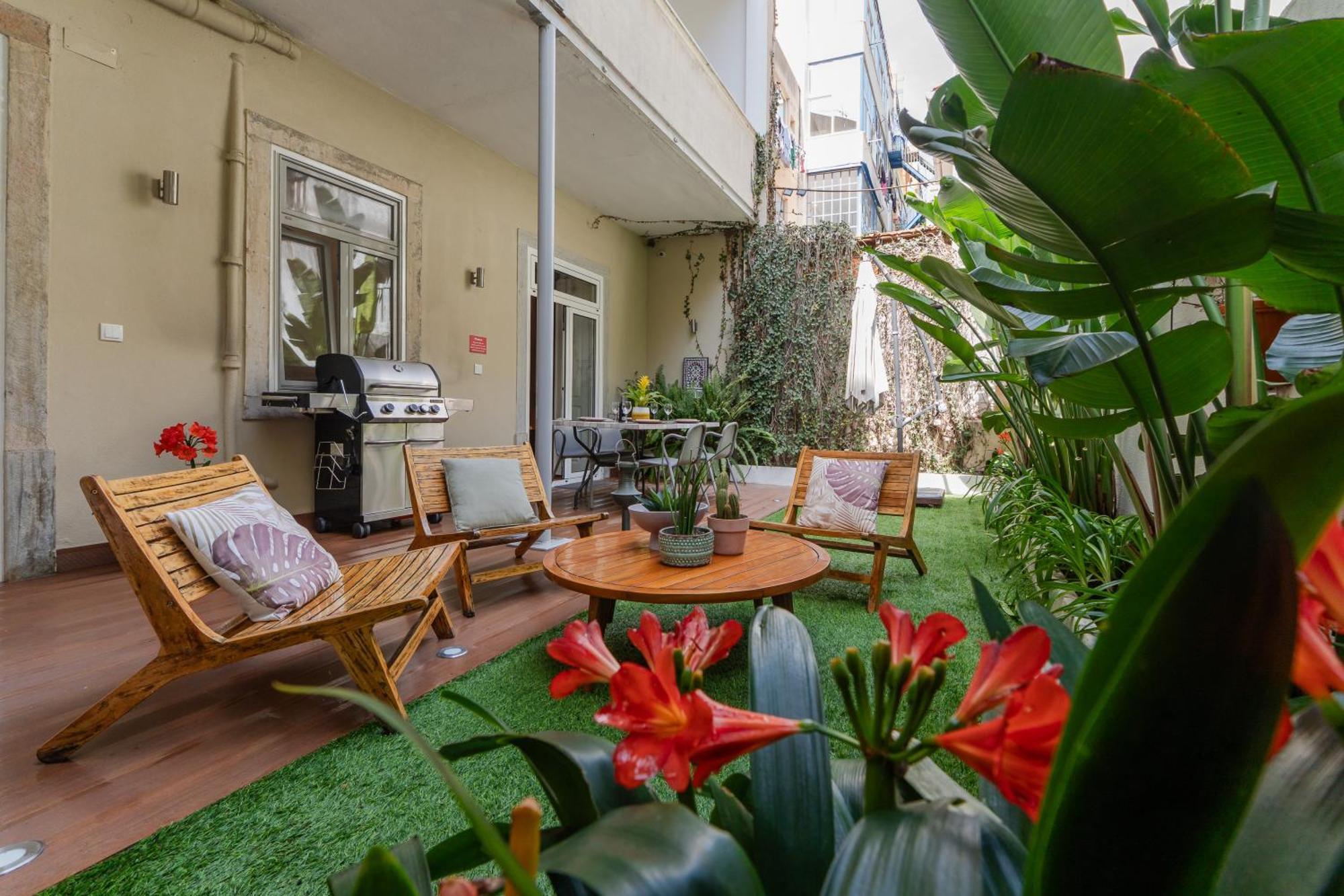 Lisbon Garden Retreat Apartment Bagian luar foto