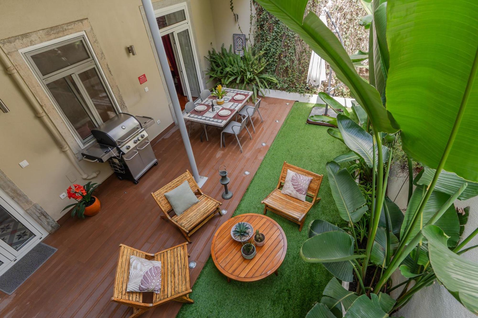 Lisbon Garden Retreat Apartment Bagian luar foto