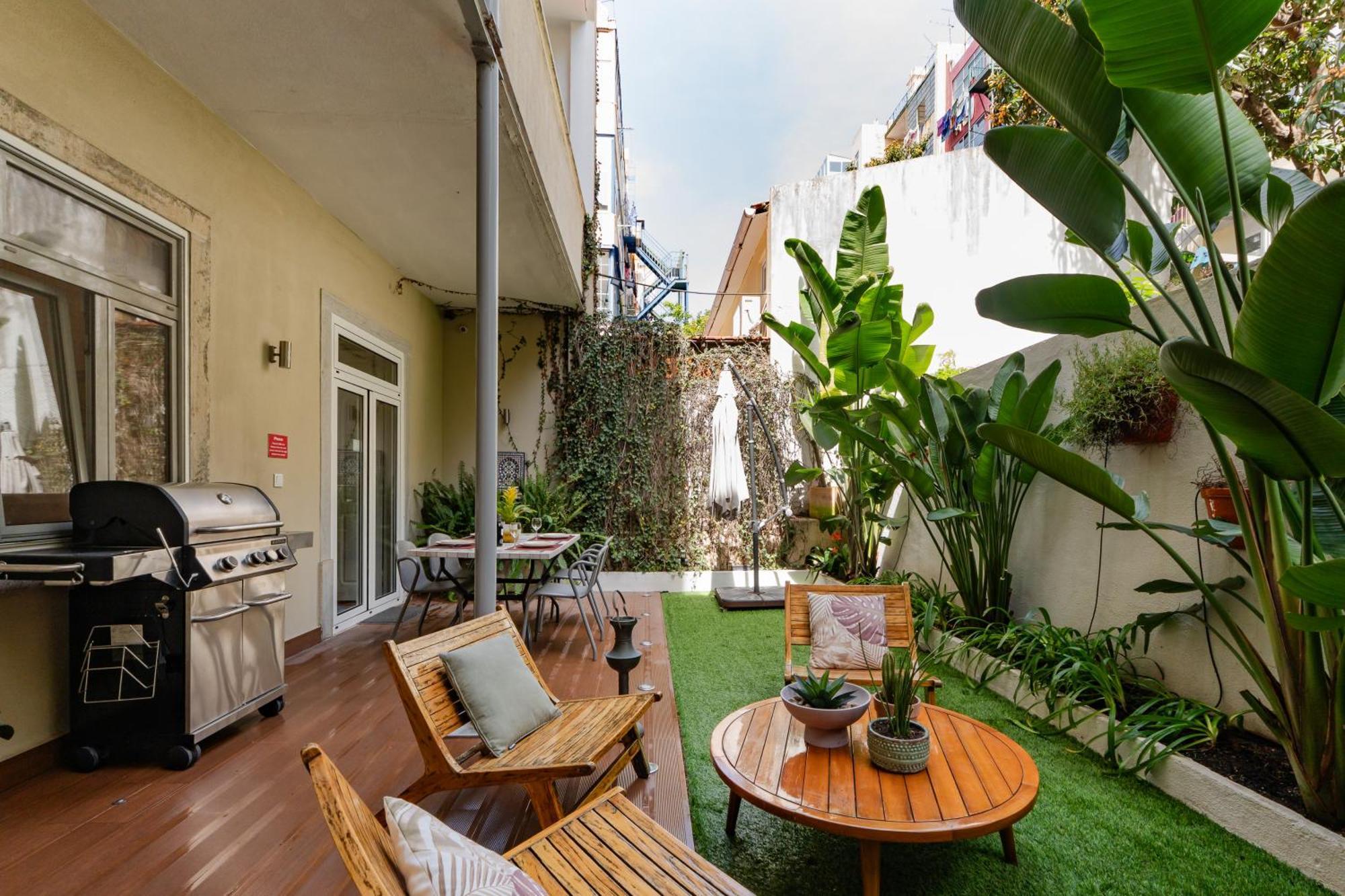 Lisbon Garden Retreat Apartment Bagian luar foto